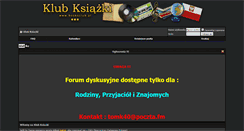 Desktop Screenshot of booksclub.pl